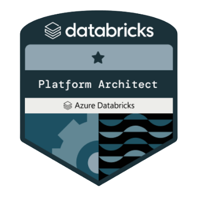 Azure Databricks Platform Architect Accreditation Badge