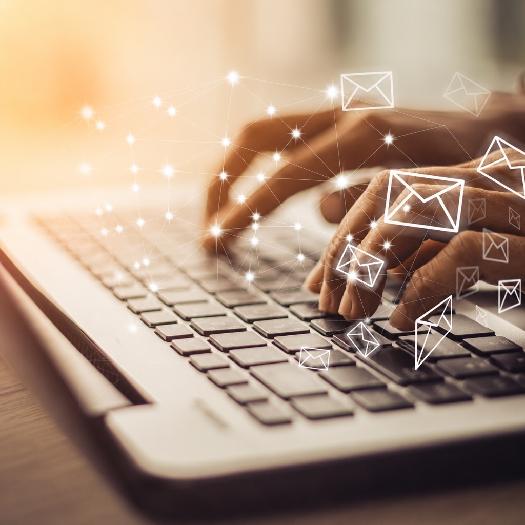 AI Email Automation Mockup