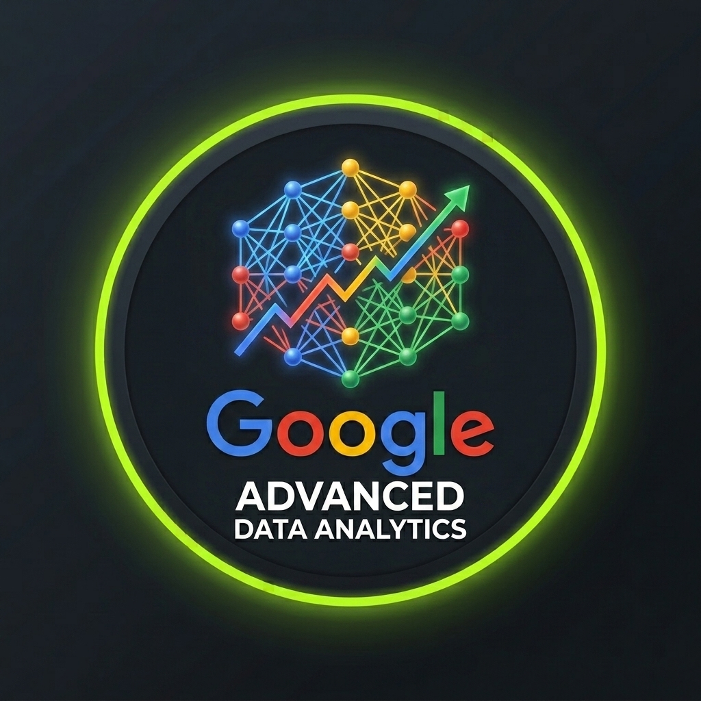 Google Advanced Data Analytics Certificate Badge
