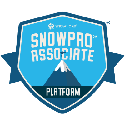 SnowPro Associate: Platform Certification Badge